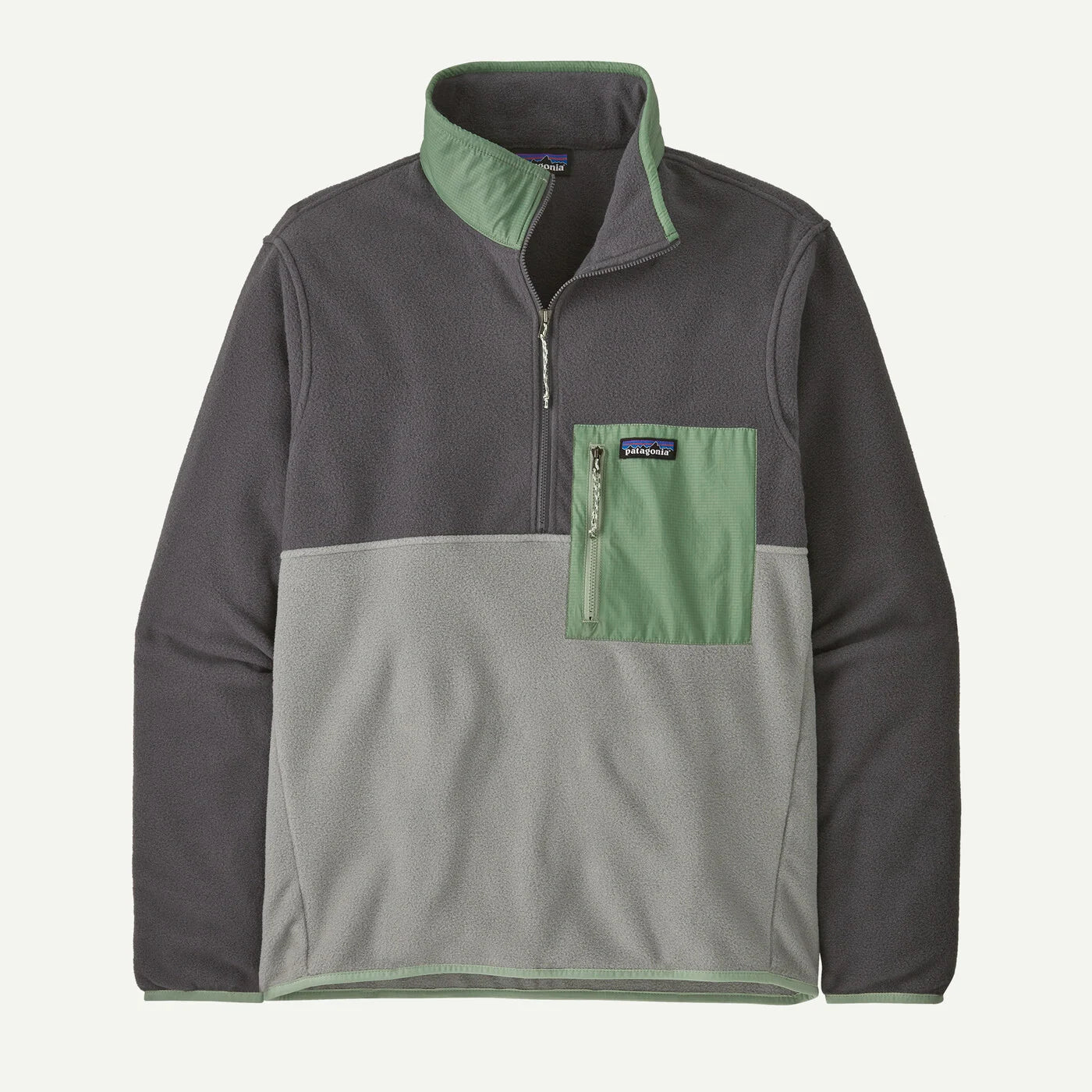 Microdini 1/2-Zip Fleece Pullover- Forever Grey